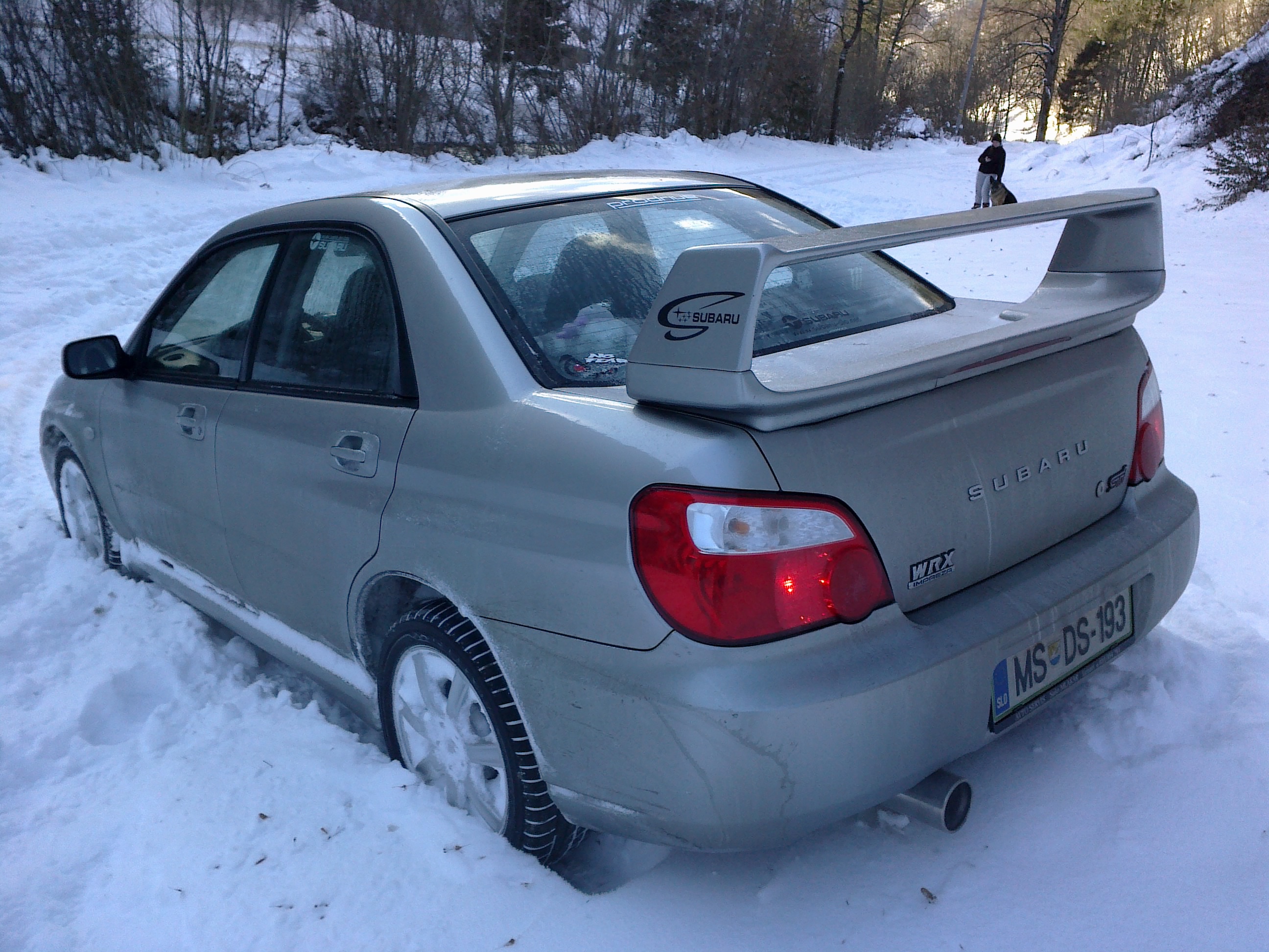 Subaru Impreza in the snow 3