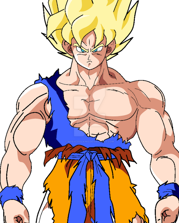 Super Saiyan Goku on Namek - Dragon Ball