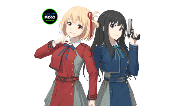 Animated Steam Artwork - Chisato and Takina by Sharky178 on DeviantArt