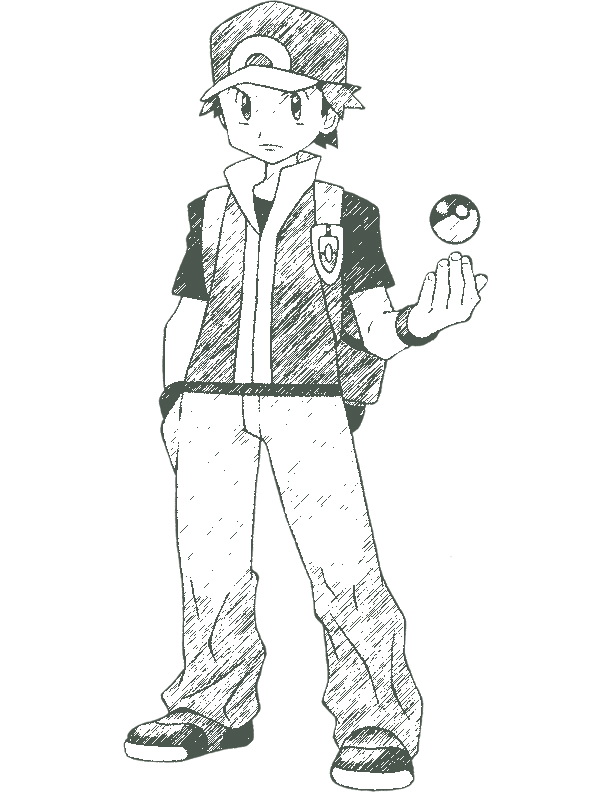 Red Pokemon Trainer by DanielAnything on DeviantArt