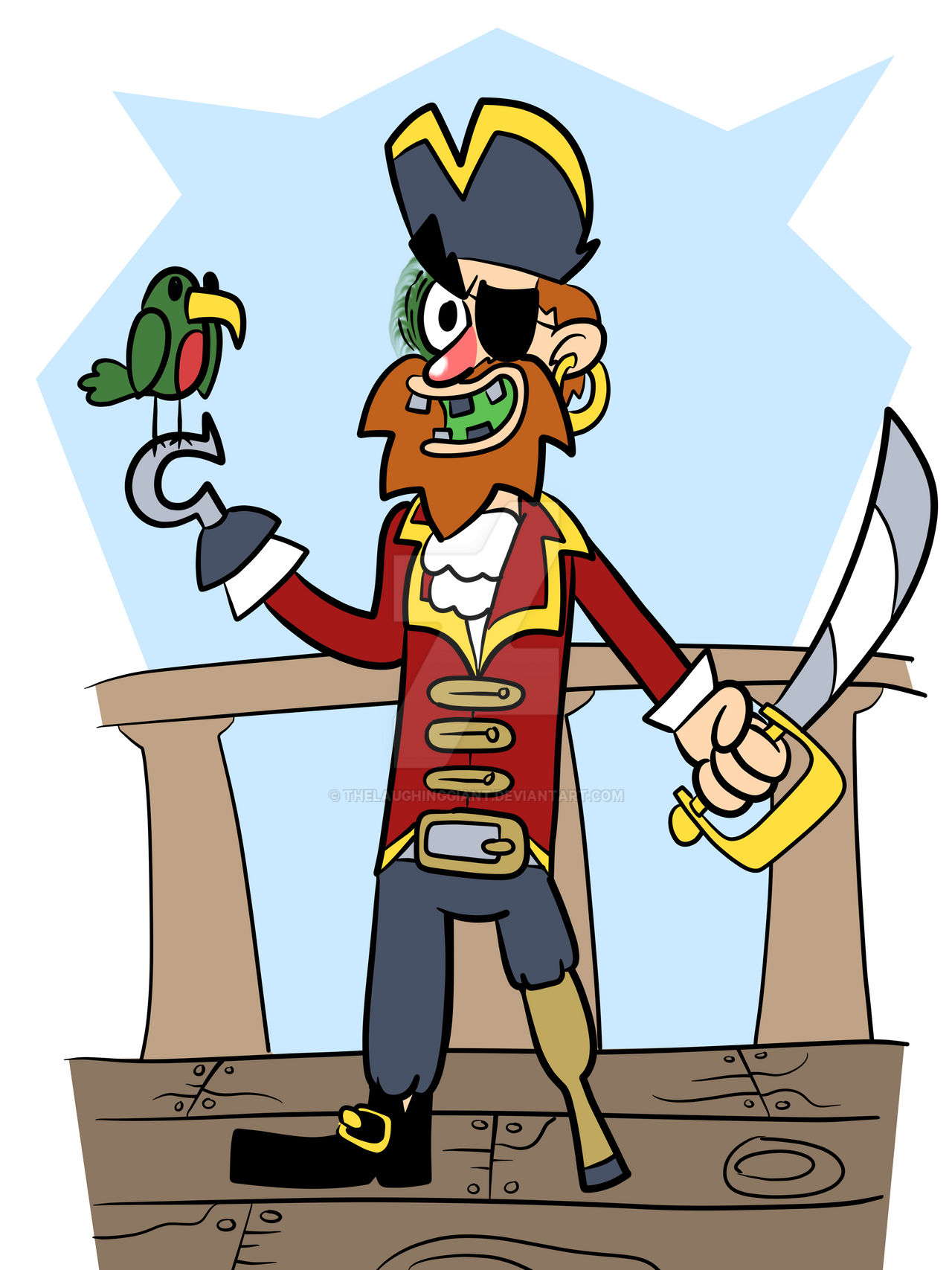 Pirate Captain by TheLaughingGiant on DeviantArt