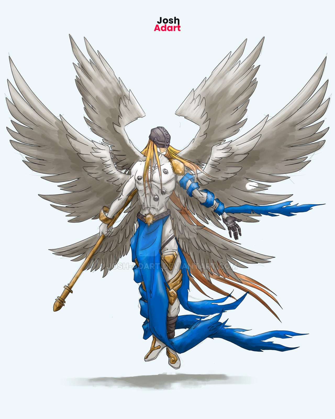 Angemon by Josh-Adart on DeviantArt