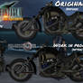 FF7 - Cloud's Bike (FBX, BLEND, OBJ DOWNLOAD)