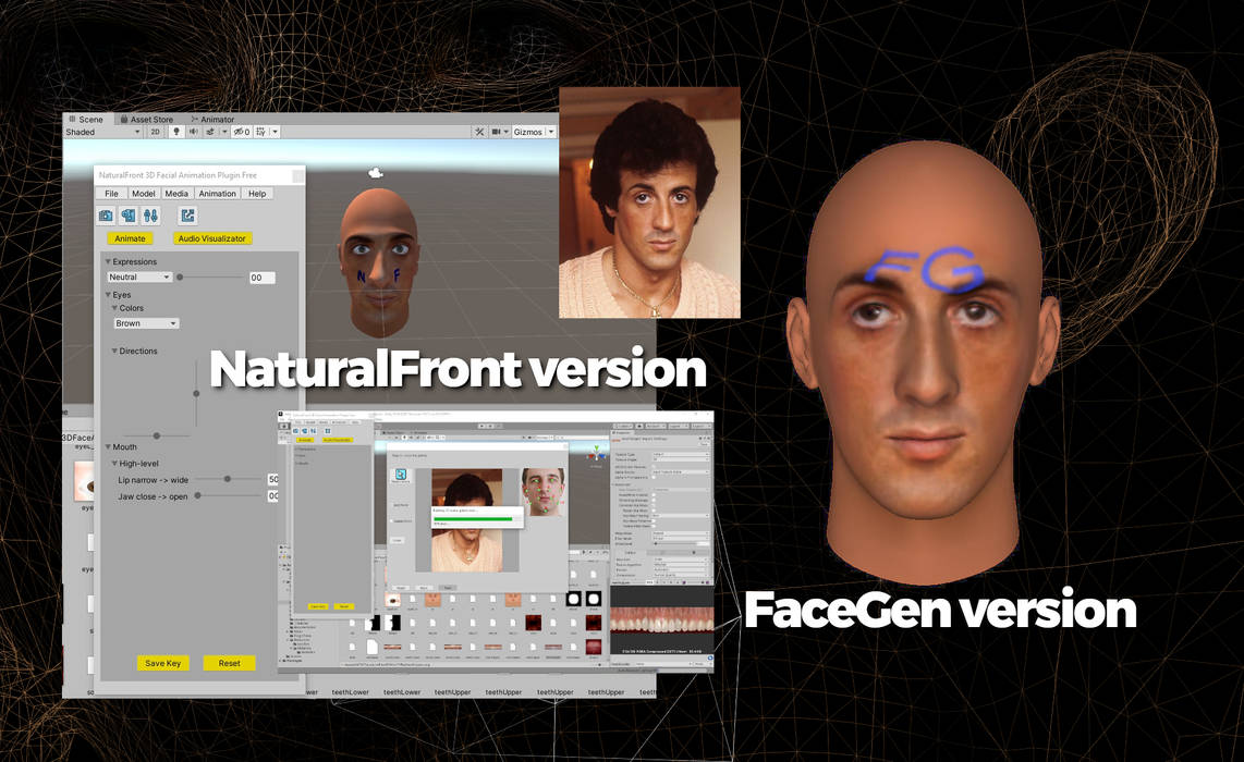 Trying NaturalFront + FaceGen(Software Comparison) by Honorsoft on ...