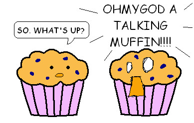 A Talking Muffin?