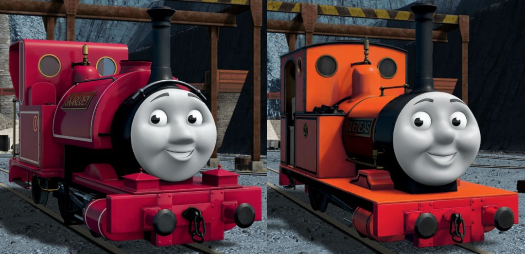 Skarloey and Rheneas by BenMorse1645 on DeviantArt