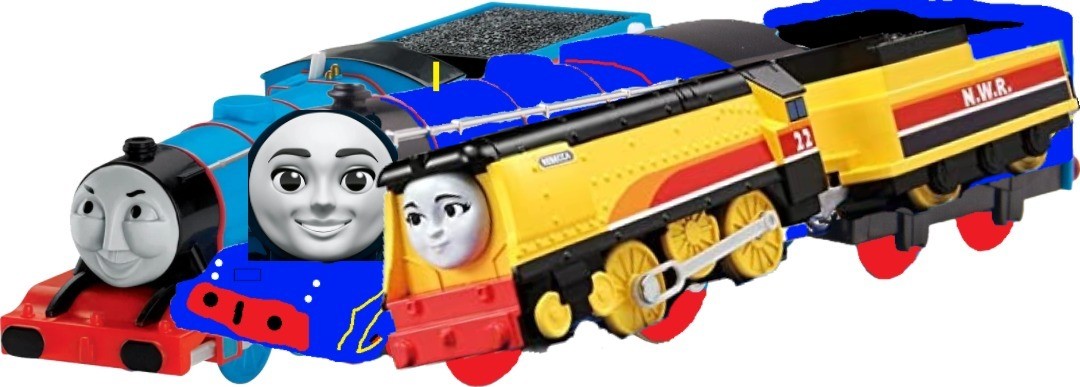 Gordon Frieda and Rebecca Trackmaster Pack by BenMorse1645 on DeviantArt