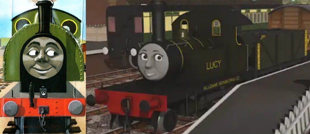The Dark Green Engine Rws The Dark Green Tank Engine a Lucy Ironworks train by BenMorse1645 on ...