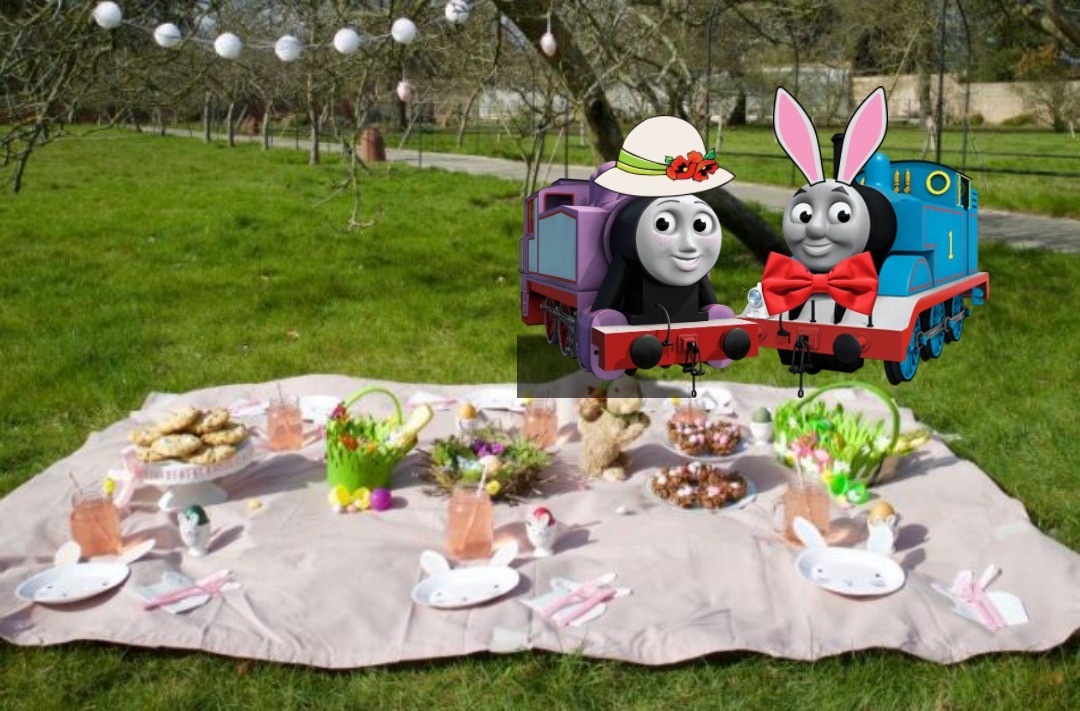 Thomas and Rosie on a Easter Picnic by BenMorse1645 on DeviantArt