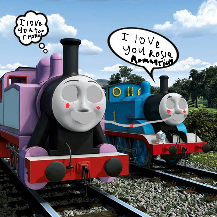 Thomas And Rosie Kiss In A Conversation By BenMorse1645 On DeviantArt thomas-and-rosie-kiss-in-a-conversation-by-benmorse1645-on-deviantart