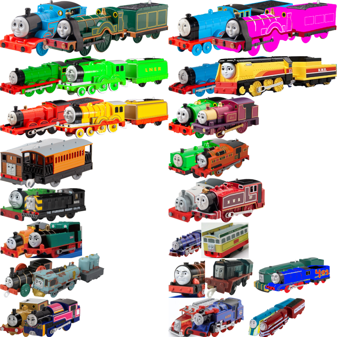 Thomas Train Types For ThomasFan16512 by BenMorse1645 on DeviantArt