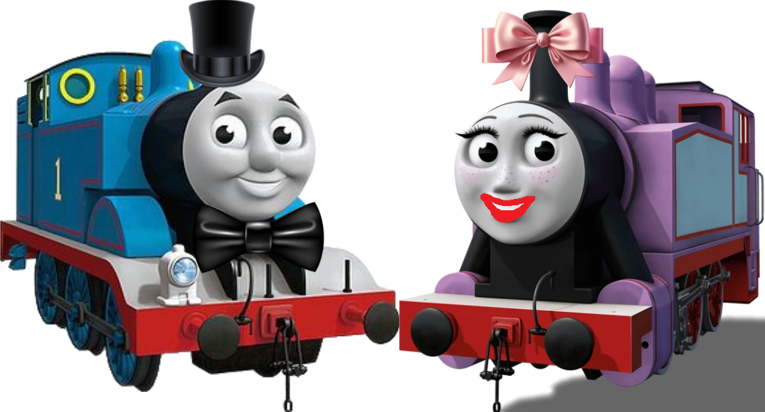 Thomas And Rosie On A Date By BenMorse1645 On DeviantArt thomas-and-rosie-on-a-date-by-benmorse1645-on-deviantart