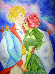 The Little Prince and the Rose