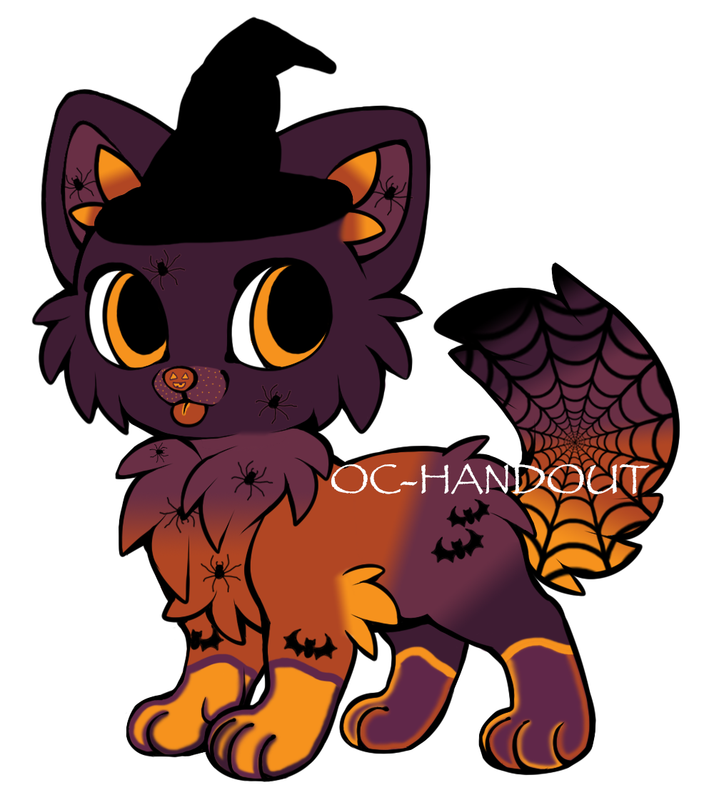 Halloween adopt cat ~ 35 points