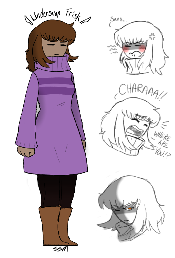 Frisk Redesign by GearS1391 on DeviantArt