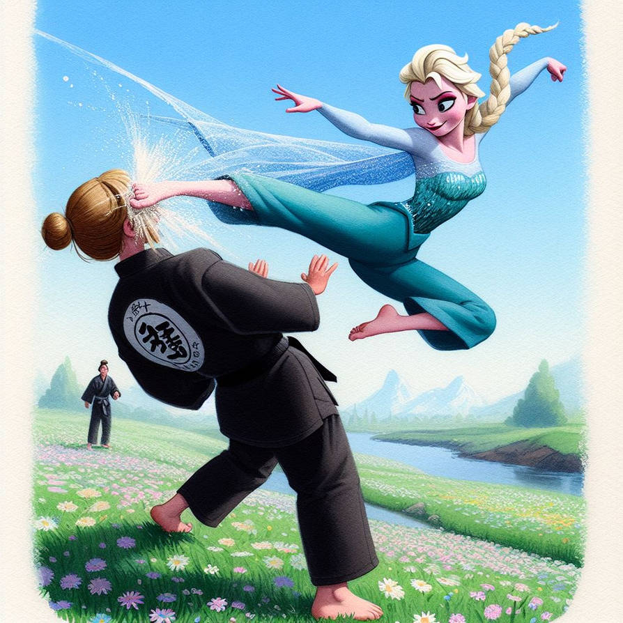 Elsa Lessons Elsa teaching a hard lesson by hubertcum on DeviantArt