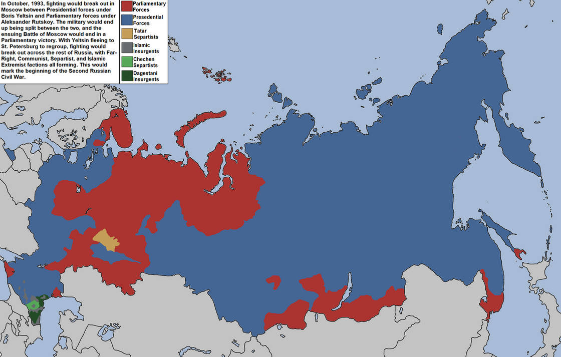 Map Of Second Russian Civil War 1993 2002 By 1212West1212 On DeviantArt map-of-second-russian-civil-war-1993-2002-by-1212west1212-on-deviantart