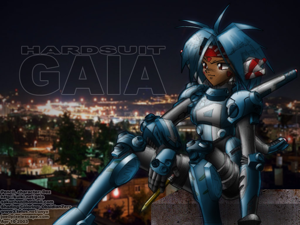 Hardsuit Gaia -Blue