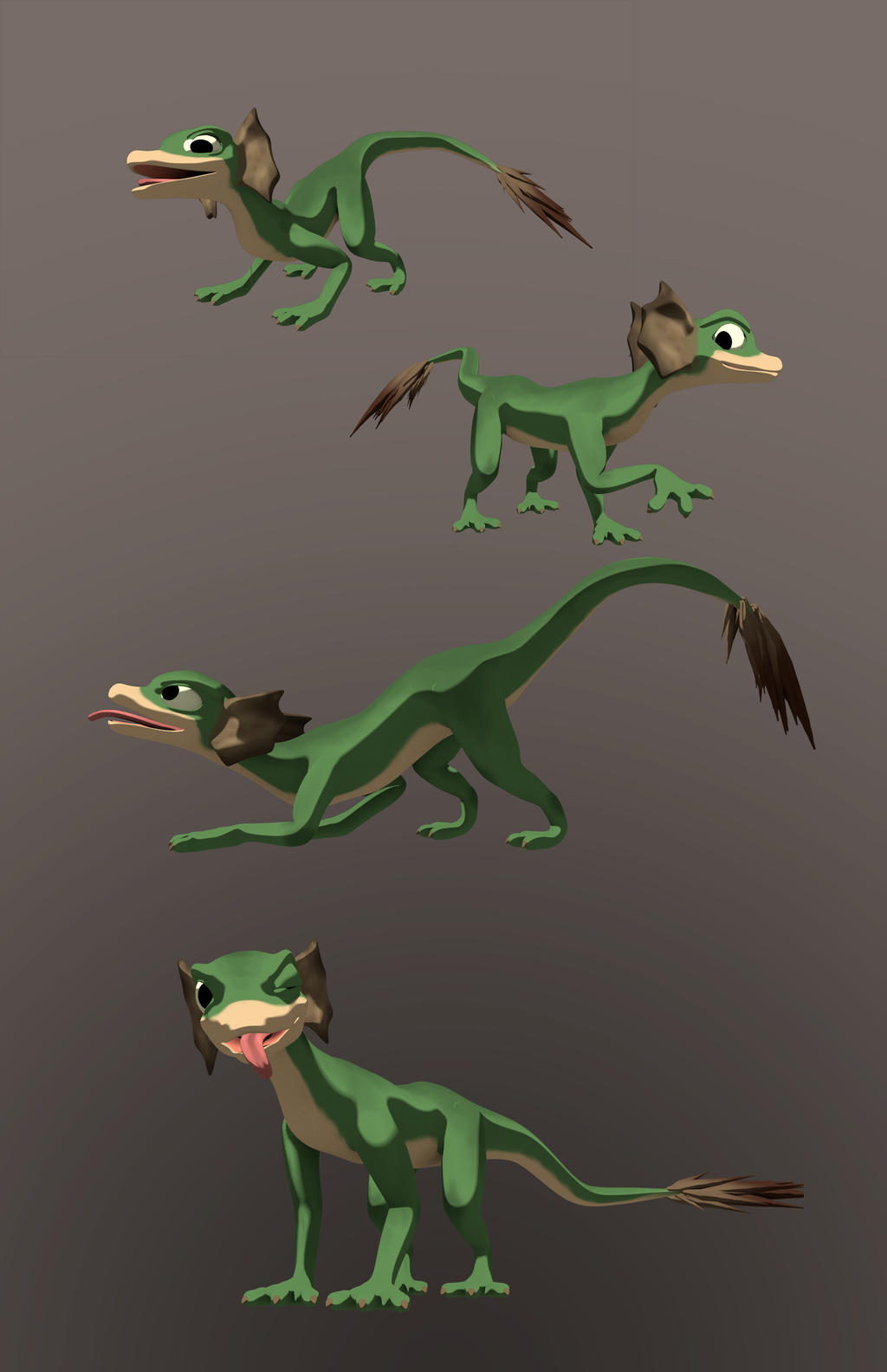 Drex Face New Drex 3D Model by Ferroth on DeviantArt
