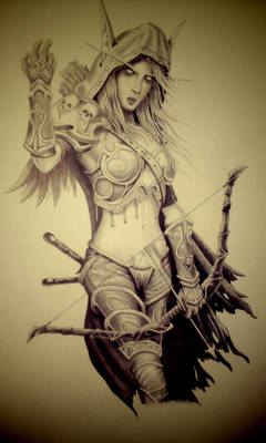 Sylvanas Warcraft 3