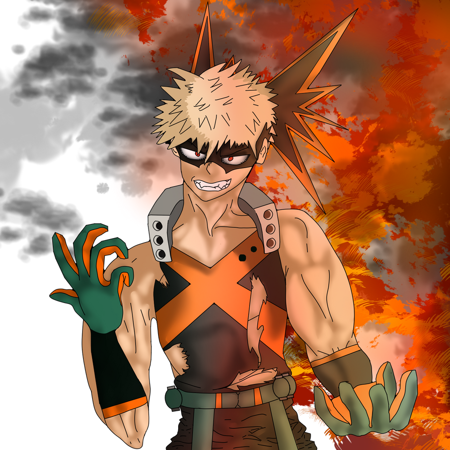 Bakugo explosions by theartwoolf on DeviantArt