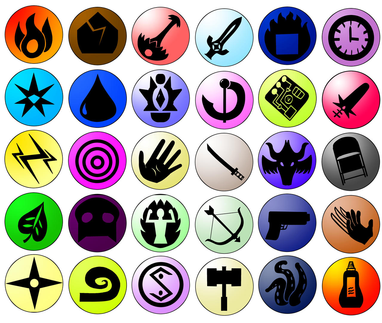 Magic Attributes by TranceDA on DeviantArt