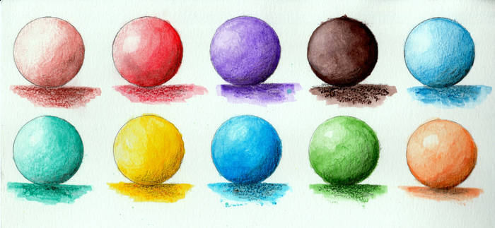 Color Pallet 3 Sphere