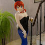 Ranma cosplaying as Bunny Bulma