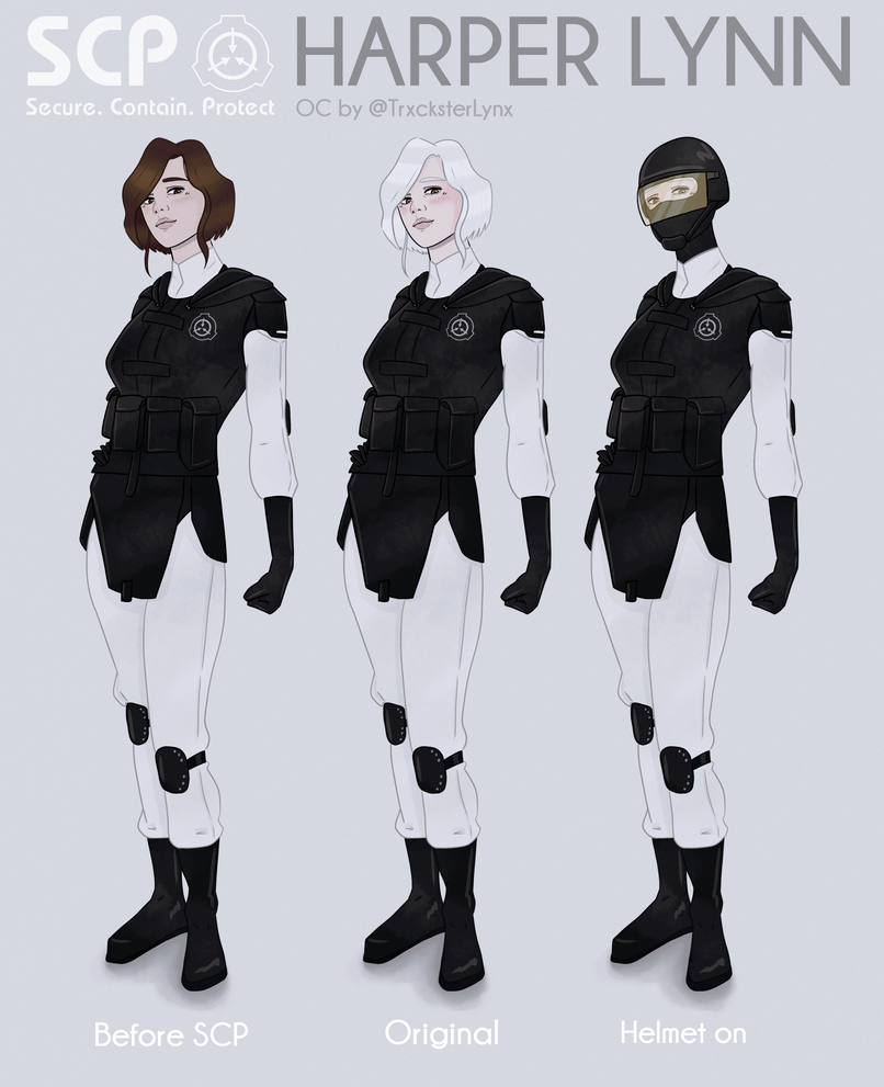 Harper Lynn: SCP Security Guard by TrxcksterLynx on DeviantArt