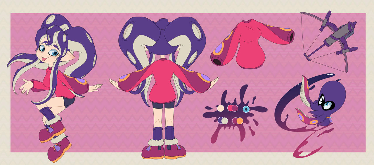Octoling oc by StephanieGlamor on DeviantArt