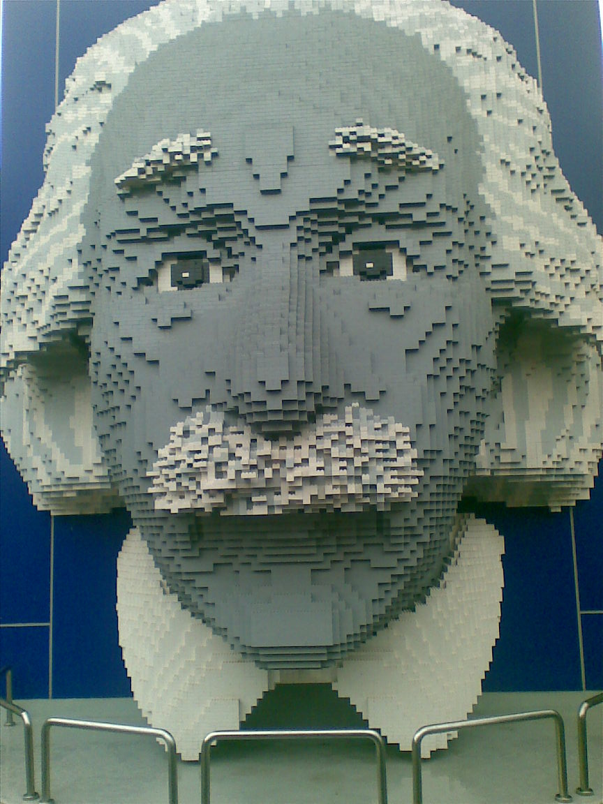 Lego land--Einstein