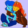 A tender embrace of water and fire!