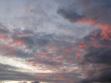 Fire infused Clouds