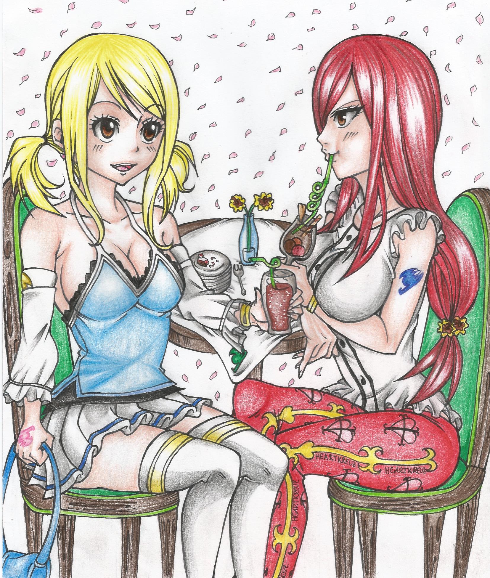 Spring Contest - At the fairy tail cafe