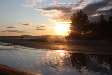 Sunset at Sandbanks