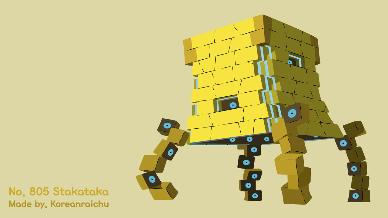Stackataka Stakataka wallpaper by Blackholekun on DeviantArt