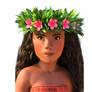 Moana with the perfect face treatment