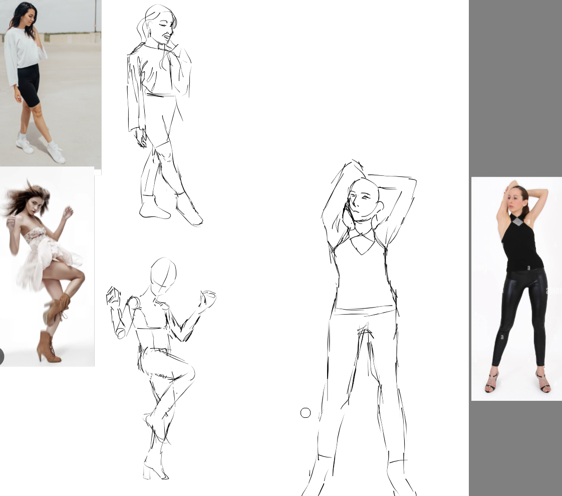 pose study