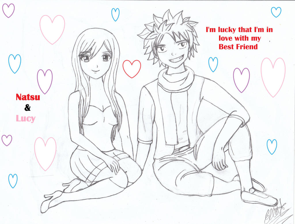 Lucky: Natsu and Lucy