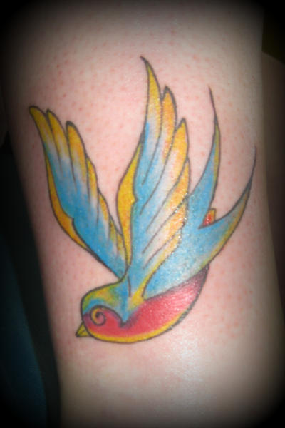 Old School Sparrow tattoo by MercuryDemosthenes on DeviantArt