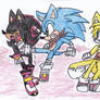 Sonic and tails Vs shadow