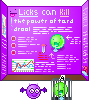 Licks Can Kill Science Project