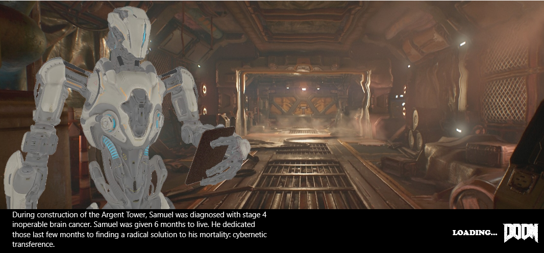 Doom Exit Screen Doom 2016 loading screen by ArrowFlint22 on DeviantArt