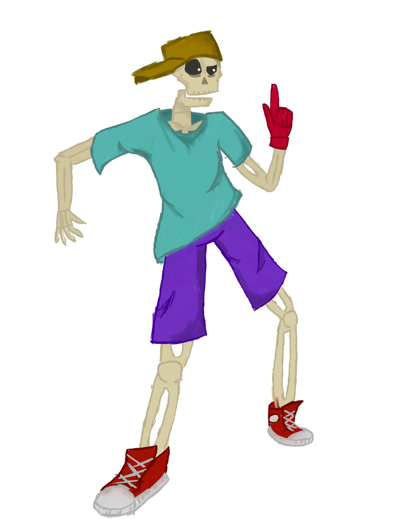 Skeleton Dude. by MageCraft22 on DeviantArt