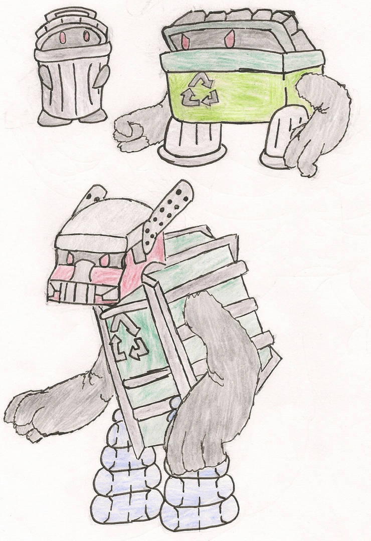 Garbage Shape Pokemon Rubbish Pokemon by KingDiscord on DeviantArt