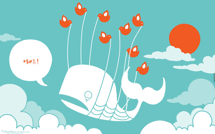 Twitter Fail Whale Wallpaper by ShannaBanan-o-rama