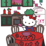 Hello Kitty (colored page)