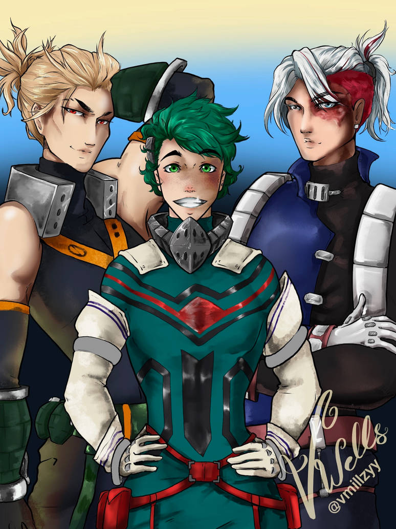 Pro Heroes! by Vmillzy on DeviantArt