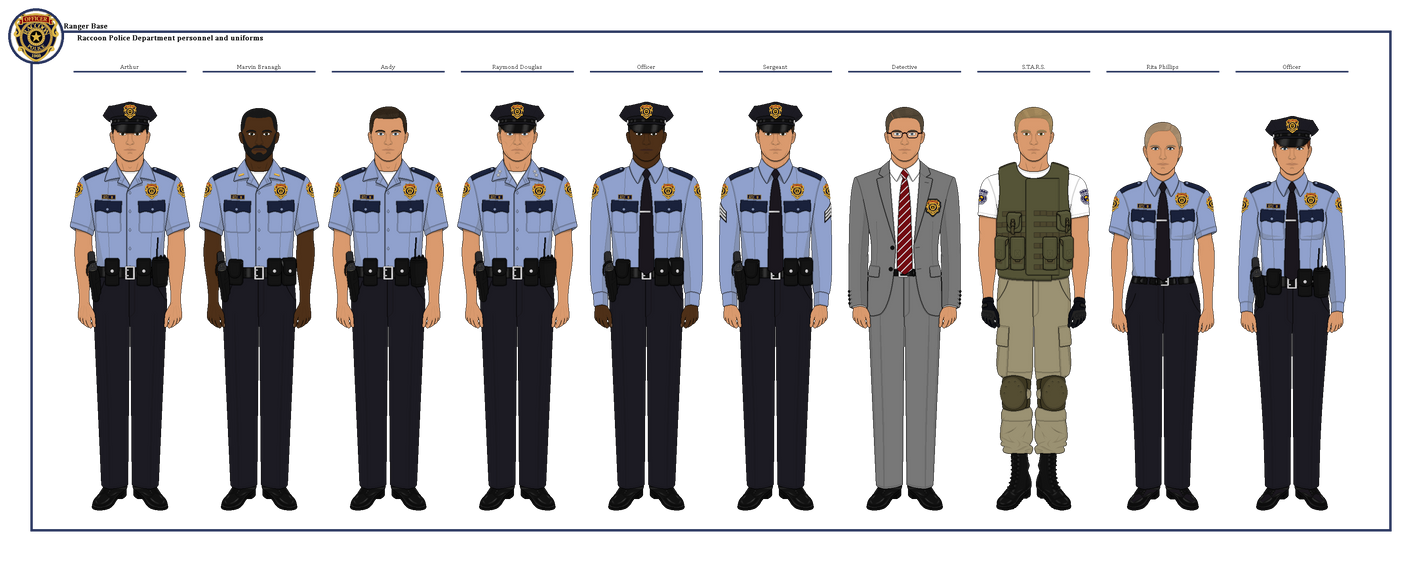Uniform Roster Pd Raccoon Police Department personnel and uniforms by DanielRodri on ...