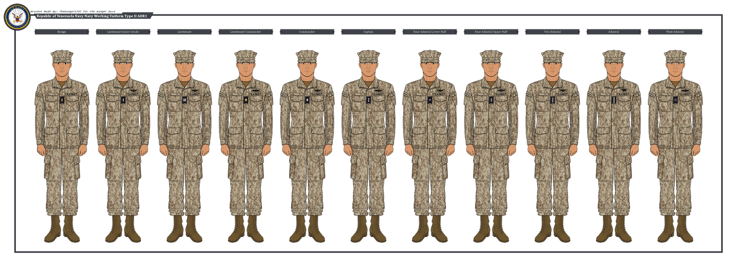 August Rovn ROVN Navy Working Uniform Type II AOR1 (Officers) by DanielRodri on ...